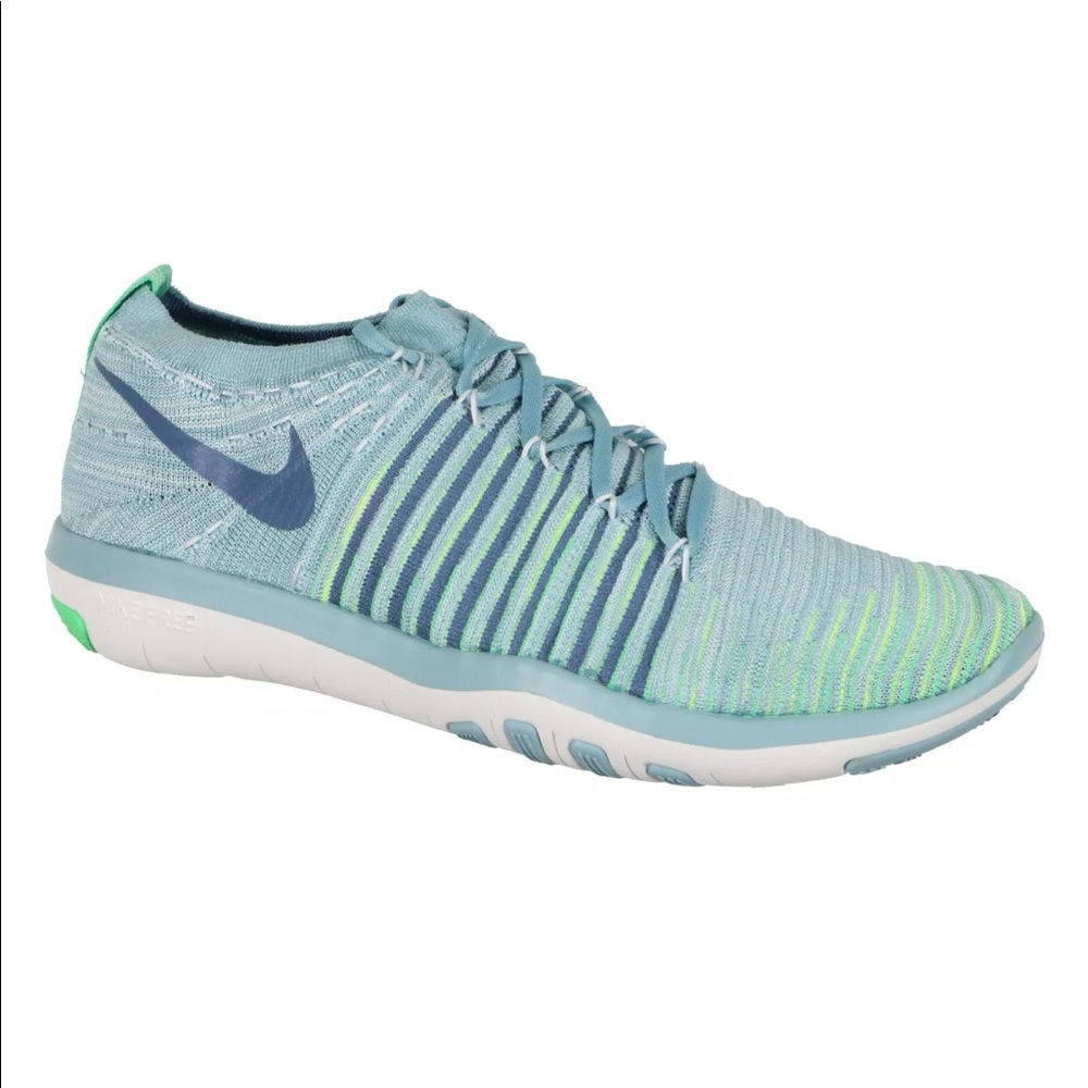 Nike Free Transform Flyknit Training Shoes Blue